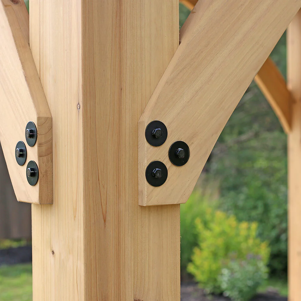 10 x 10 Meridian Gazebo Graphite Roof - Image 4
