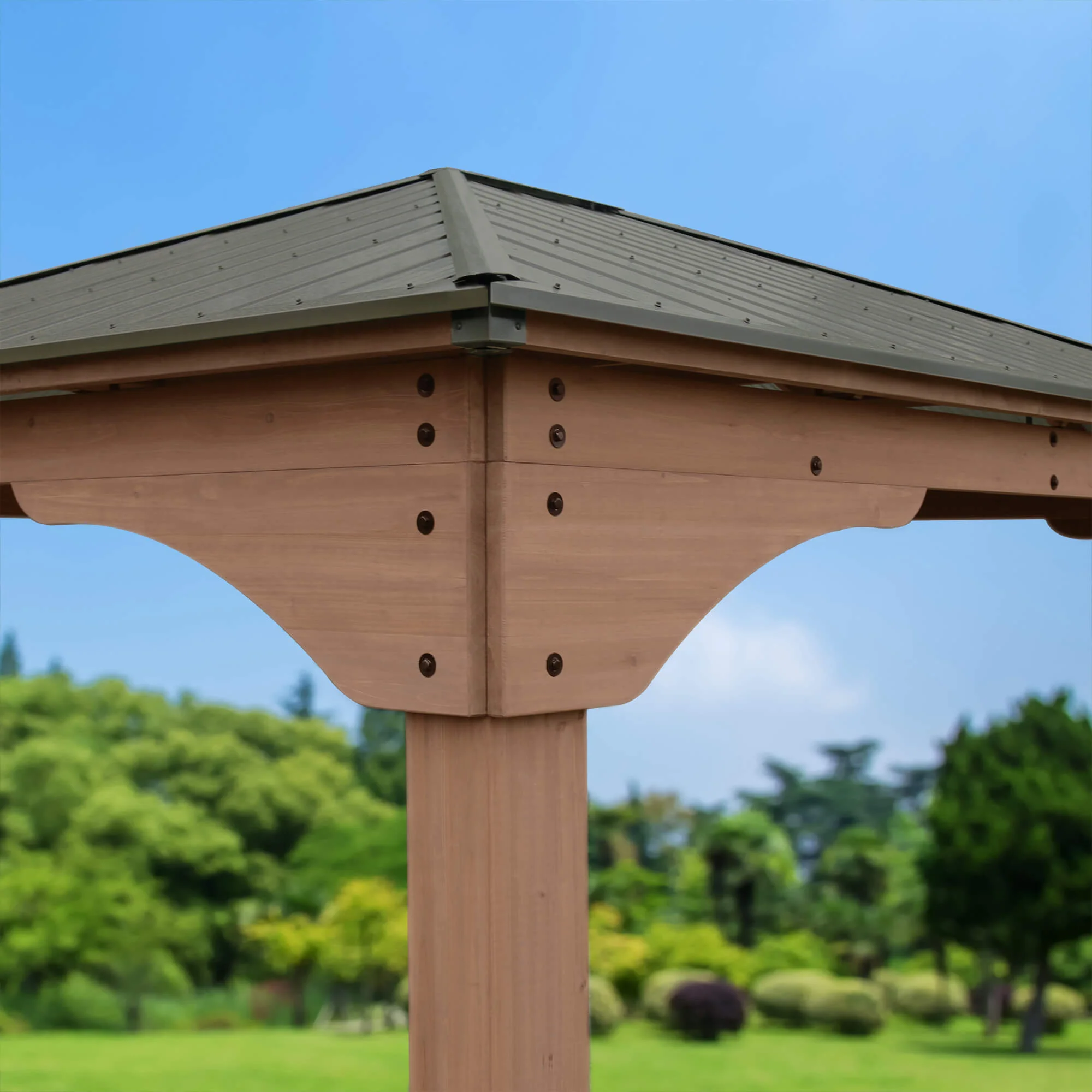 12 x 14 Grand Gazebo with Aluminum Roof - Image 8