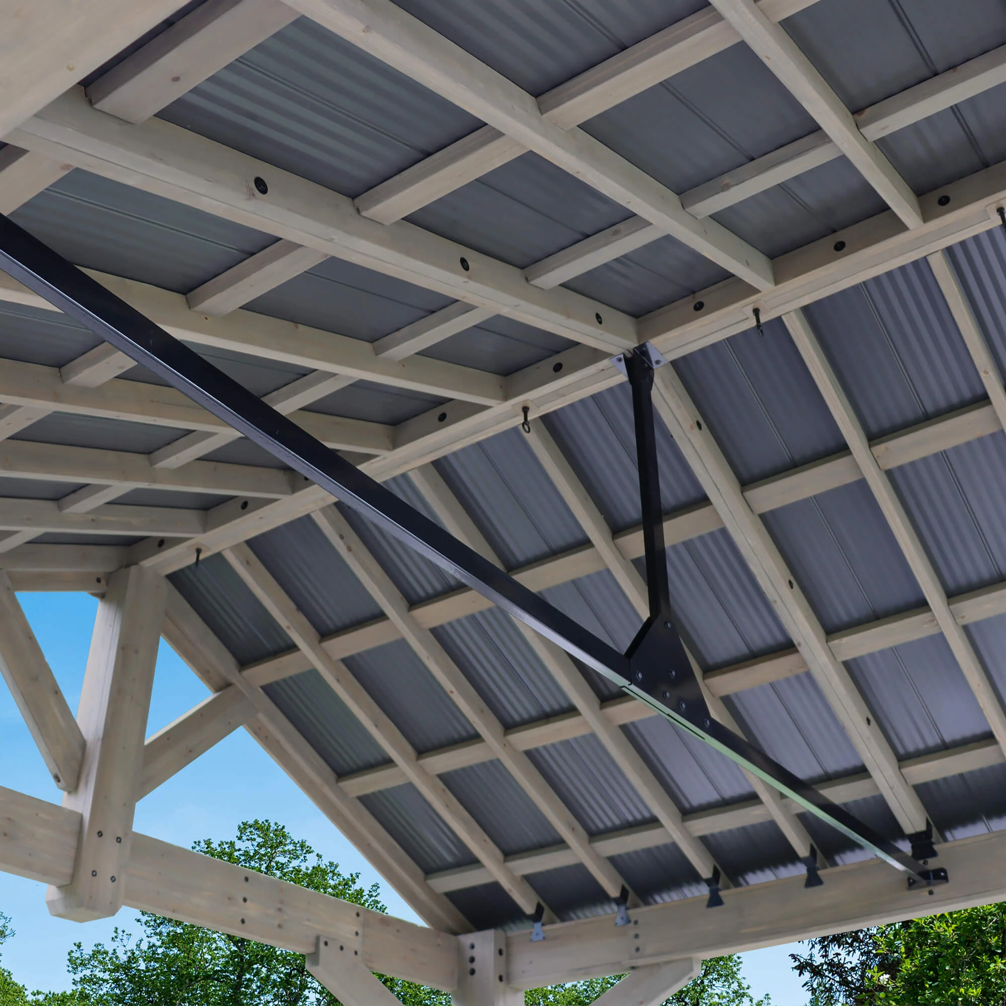 16 x 14 Timber Frame Pavilion - Image 6